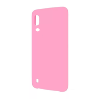 Накладка силикон для Samsung Silicone Cover A105 Galaxy A10 Pink