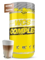 Мультикомпонентный комплекс протеинов WCS COMPLEX, 900 гр, вкус «Кофе Латте», STEELPOWER SteelPower