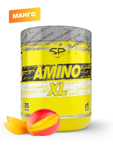 Аминокислотный комплекс AMINO-X, вкус "Манго", 250 г, STEELPOWER SteelPower