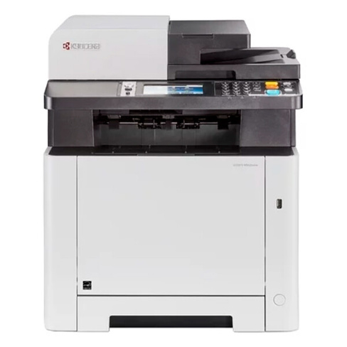 МФУ Kyocera Ecosys M5526cdn, цветной принтер/сканер/копир A4 LAN USB белый