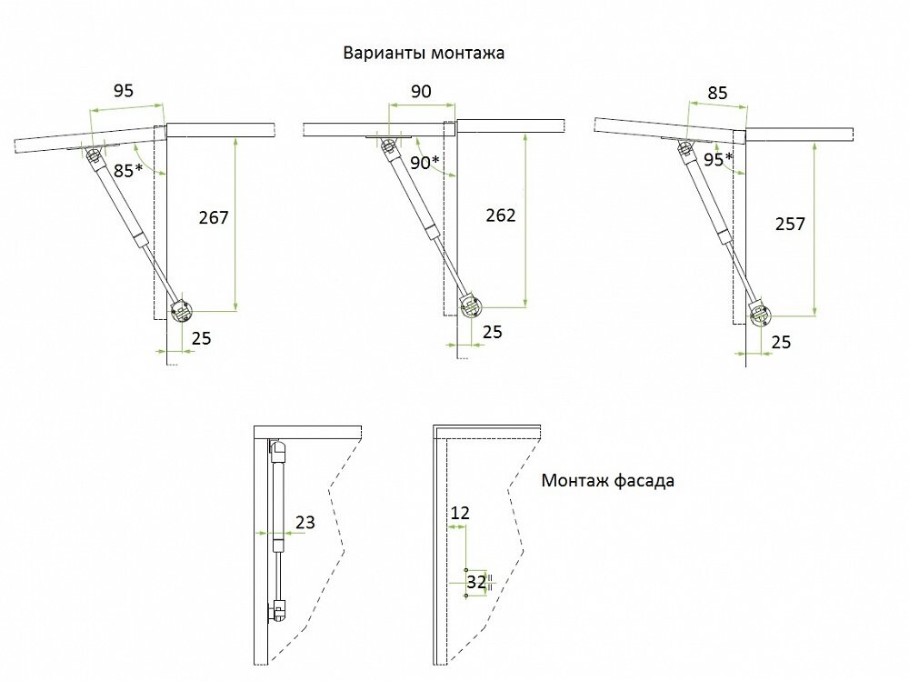 Схема установки газлифта