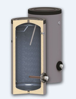 SunSystem SEL 200 л. напольный водонагреватель / бойлер косвенного нагрева