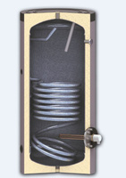 SunSystem SON 300 л напольный водонагреватель косвенного нагрева 2 теплообм