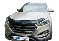 Дефлектор капота Omsa (стеклопластик) Hyundai Tucson 2015-2021