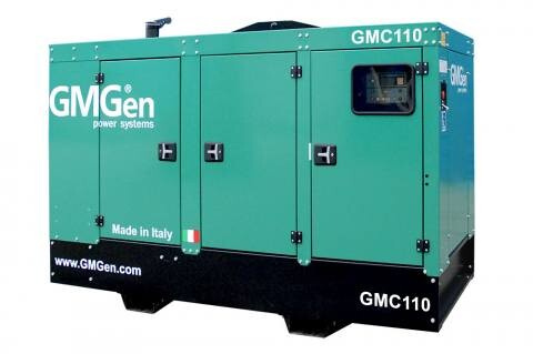 Дизельный генератор GMGen GMC110 80 кВт кожухное исполнение