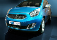 Накладки на зеркала Omsa (2 шт, сталь) KIA Venga 2009-2018