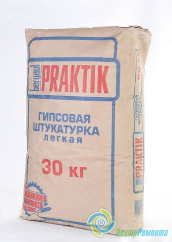 Штукатурка гип.легкая Bergauf Praktik 30 кг(49)