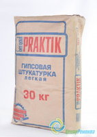 Штукатурка гип.легкая Bergauf Praktik 30 кг(49)