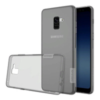 Накладка силикон Nillkin Nature TPU Case для Samsung A600 Galaxy A6 (2018) прозрачная черная