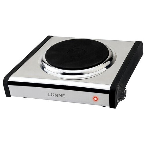 Электрическая плита LUMME LU-3637, серебристый/черный