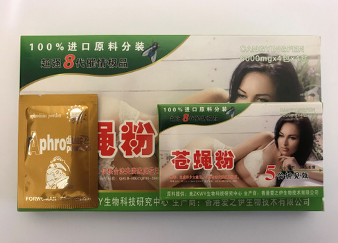 Возбуждающее средство для женщин «Cangyingfen» 4х4=16 пакетиков