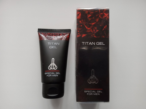 Препарат для потенции «Titan Gel» 50ml гель для мужчин