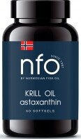 Norwegian Fish Oil - Комплекс Омега-3 и астаксантина, 60 капсул