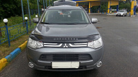 Дефлектор капота VIP (пластик) Mitsubishi Outlander III 2012-2022