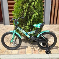Велосипед детский Timetry 18 цвет черный с зеленым