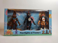 Аниматроники Five nights at freddy's 3в1 в коробке