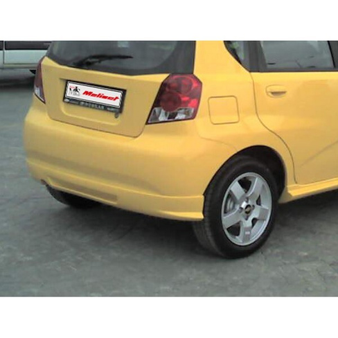 Нижняя юбка заднего бампера Chevrolet Aveo 2003-2011 HB