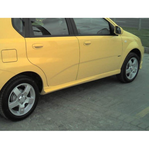 Аэродинамические пороги Chevrolet Aveo 2003-2011 HB