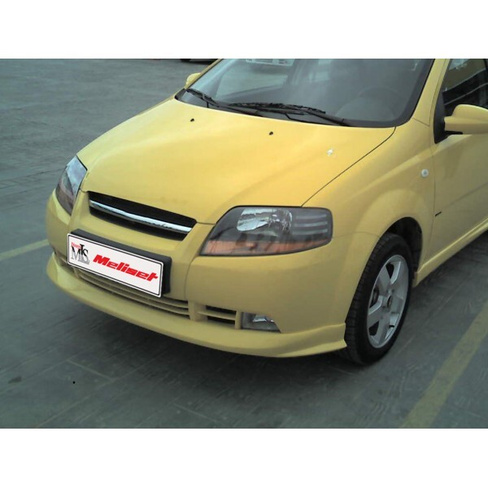 Нижняя юбка переднего бампера Chevrolet Aveo 2003-2011 HB