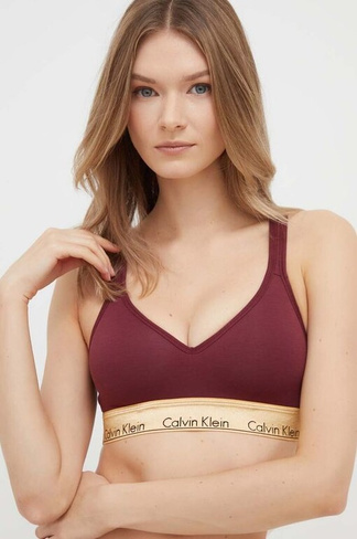 Бюстгальтер Calvin Klein Underwear, бордовый