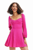 Платье Desigual, розовый