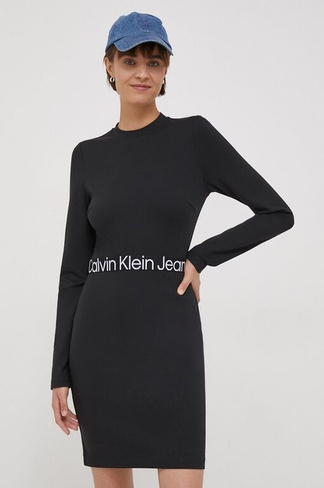 Платье Calvin Klein Jeans, черный