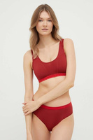 Комплект из бюстгальтера и стрингов Calvin Klein Underwear, красный