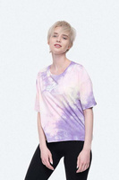 Базовая футболка Batik COS Wmn, хлопковая футболка Alpha Industries, розовый