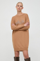 Платье с добавлением шерсти Liu Jo, коричневый