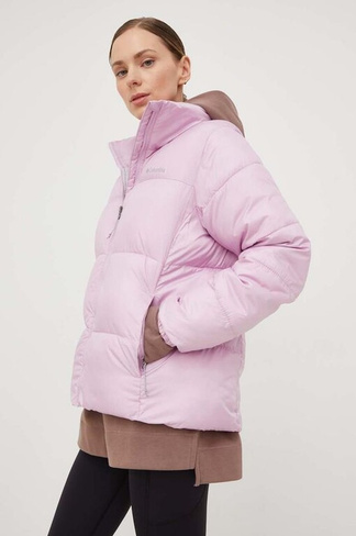 Куртка-пуховик Columbia, розовый