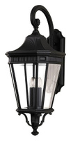 Уличный настенный светильник на штанге Feiss Cotswold Lane FE-COTSLN2-L-BK