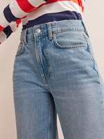 Зауженные джинсы со средней посадкой Boden, светлый средний винтаж