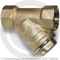 Фильтр газ Ду-15 (1 1/2") Ру-16 ГАЛЛОП 118015 магнитный сетчатый латунный газ ВР (ВН)