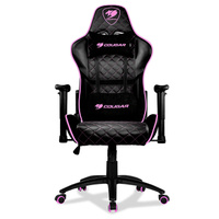 Компьютерное кресло Cougar ARMOR One EVA игровое, черное/розовое
