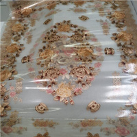 Скатерть-клеенка 80*120мм цветочный узор