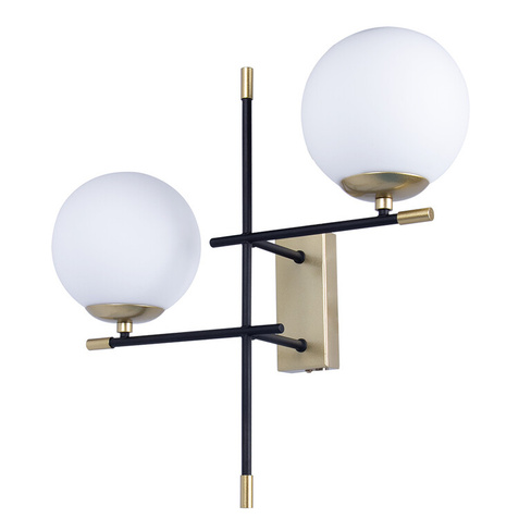 Бра Arte Lamp Arkab A2225AP-2BK