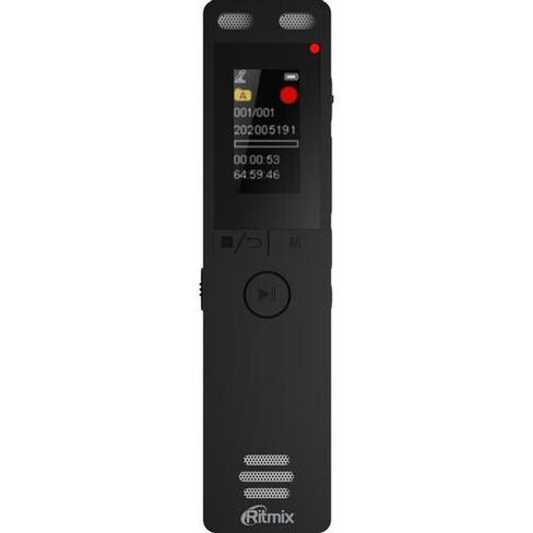 Диктофон Ritmix RR-155 16ГБ, черный