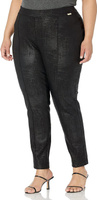 Женские эластичные леггинсы больших размеров Essential Power Ponte Calvin Klein, цвет Black Shimmer