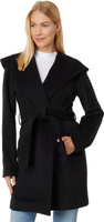 Пальто Belted Wool Wrap M121384Q73 MICHAEL Michael Kors, черный
