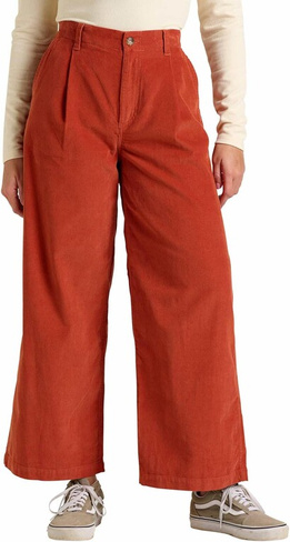 Вельветовые плиссированные брюки без застежек Scouter Toad&Co, цвет Cinnamon