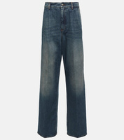 Широкие джинсы rampur с низкой посадкой Sportmax, синий