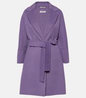 Пальто arona с запахом из натуральной шерсти 'S Max Mara, фиолетовый