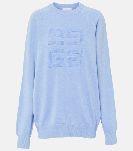 Кашемировый свитер 4g Givenchy, синий