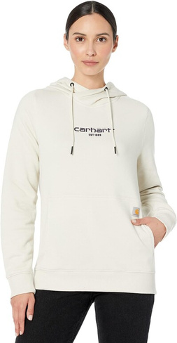 Легкая толстовка с капюшоном и графикой Force свободного покроя Carhartt, цвет Malt