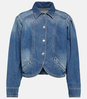 Укороченная джинсовая куртка valette Isabel Marant, синий