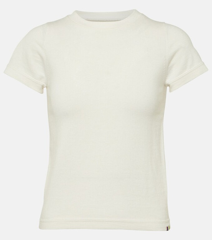 N°292 футболка из американского хлопка и кашемира Extreme Cashmere, белый