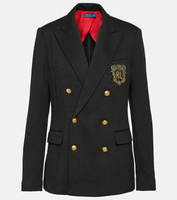 Двубортный пиджак Polo Ralph Lauren, черный