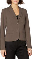 Женский пиджак Lux на двух пуговицах (миниатюрного, стандартного и большого размера) Calvin Klein, цвет Heather Taupe