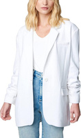 Белый оверсайз-пиджак на одной пуговице цвета So Ice Blank NYC, цвет So Ice