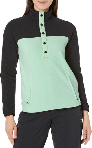 Флисовый пуловер Hearth Burton, цвет Jewel Green/True Black
